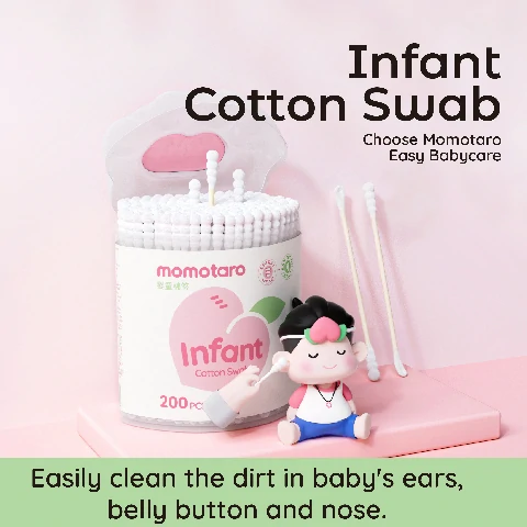 Momotaro Baby Cotton Swabs-06