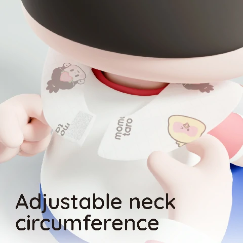 Momotaro Disposable Baby Bib-08