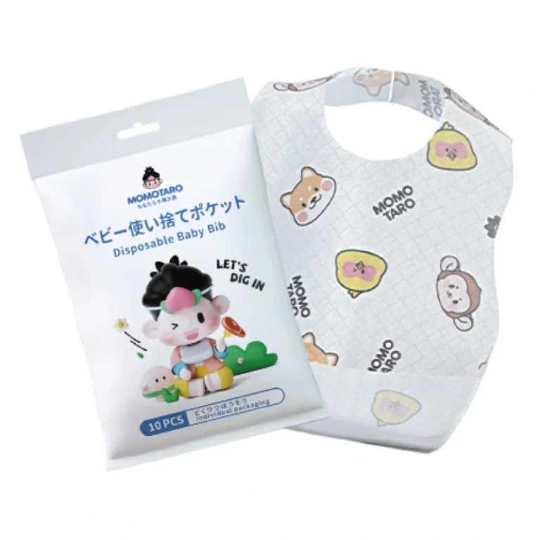 Momotaro-Disposable-Baby-Bib