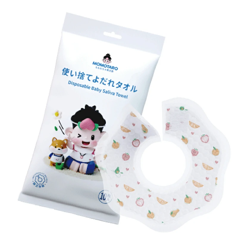 Momotaro-Disposable-Baby-Saliva-Towel