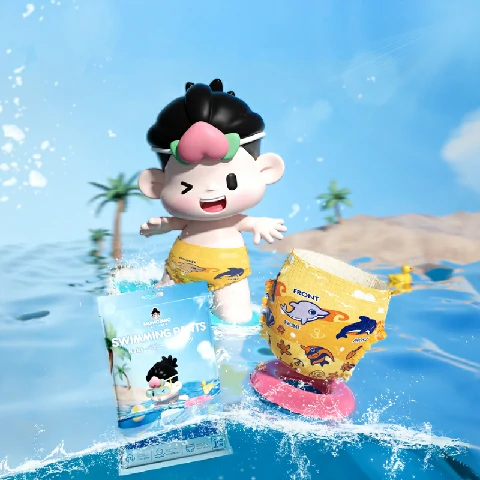Momotaro Disposable Baby Swim Pants-1