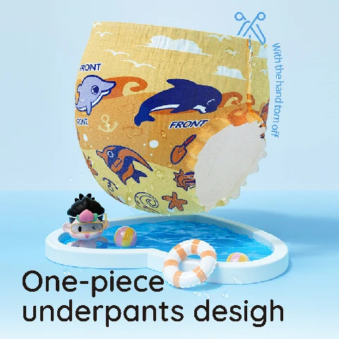 Momotaro Disposable Baby Swim Pants-3