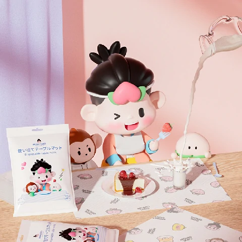 Momotaro Disposable Table Mats-1