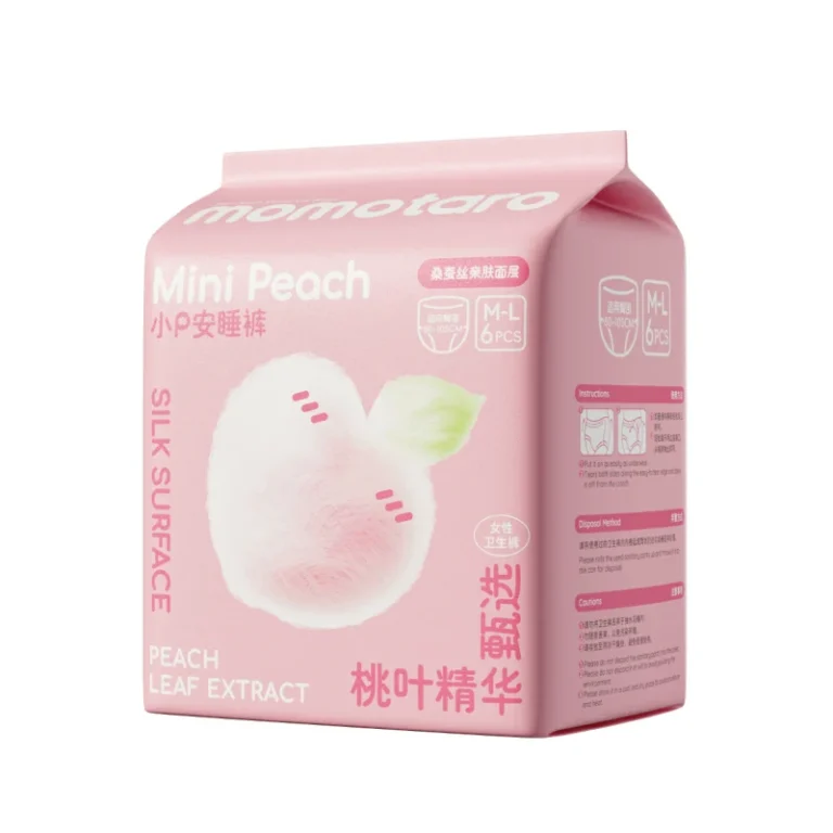 Momotaro-Mini-Peach-Women’s-menstrual-pants