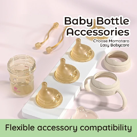 Momotaro Silicone Nipples and Gravity Ball Straw Set-01