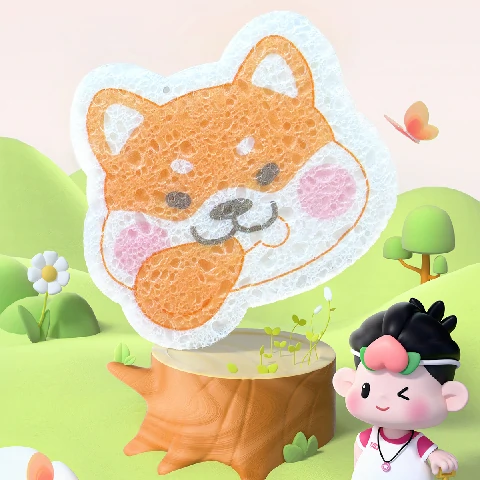 Momotaro Wood Pulp Sponge-12