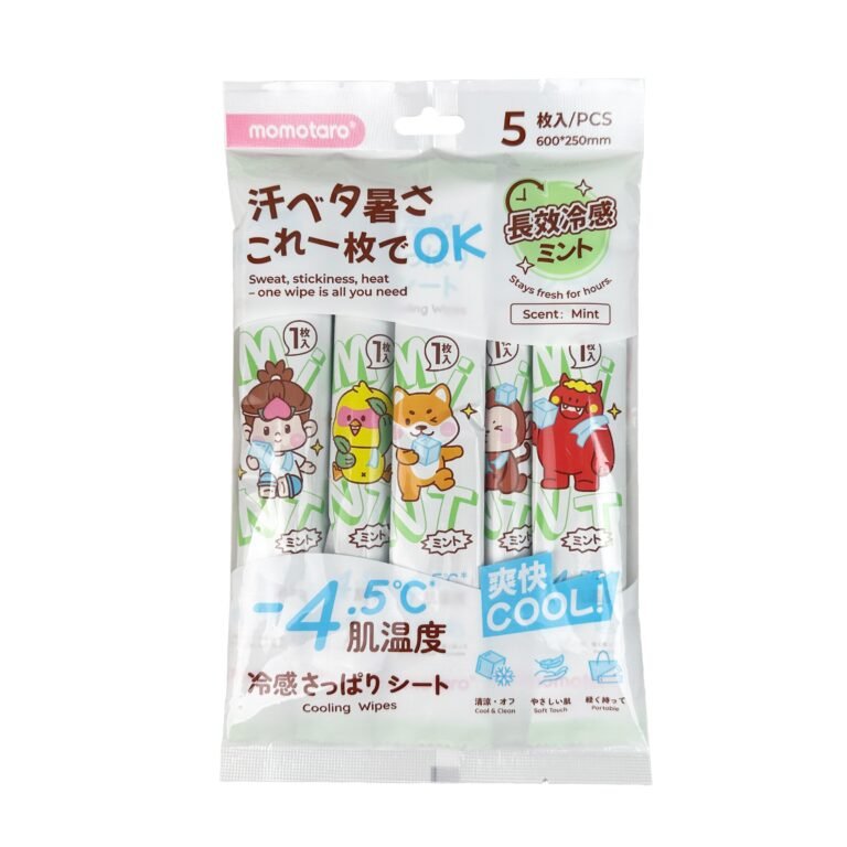 桃太郎凉感湿巾-6